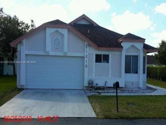 1219 Scioto Rd , North Lauderdale, Single-Family Home,  for sale, One Stop Realty - Miami